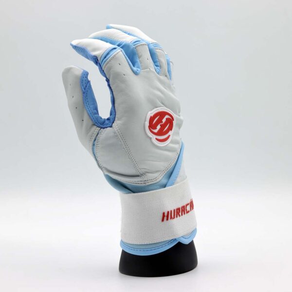 Batting Gloves Blanco-Baby blue-Rojo - Image 4