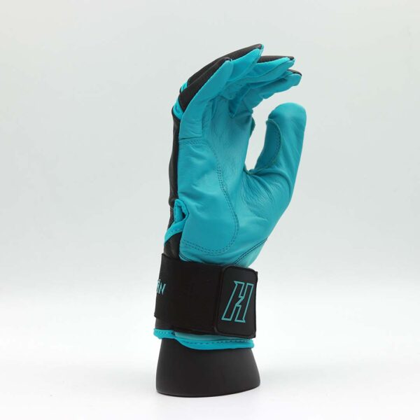 Batting Gloves Negras-Turquesa - Image 4