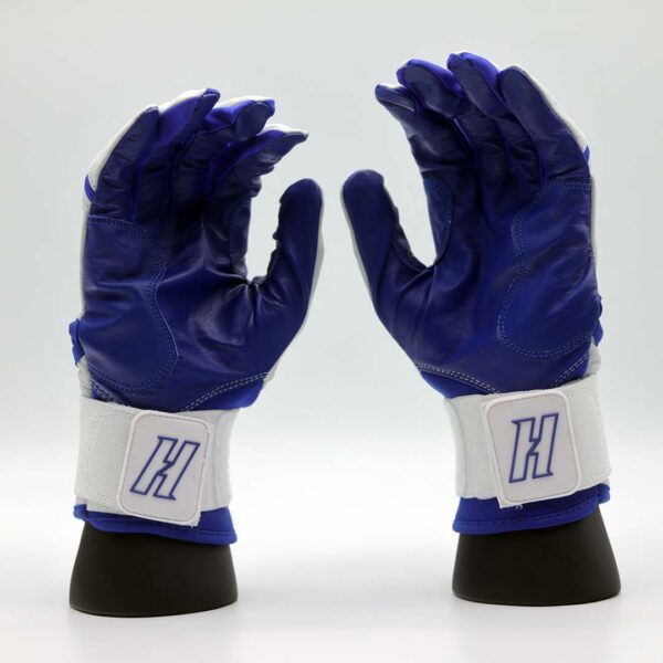 Batting Gloves Blanco-Azul Marino - Image 4